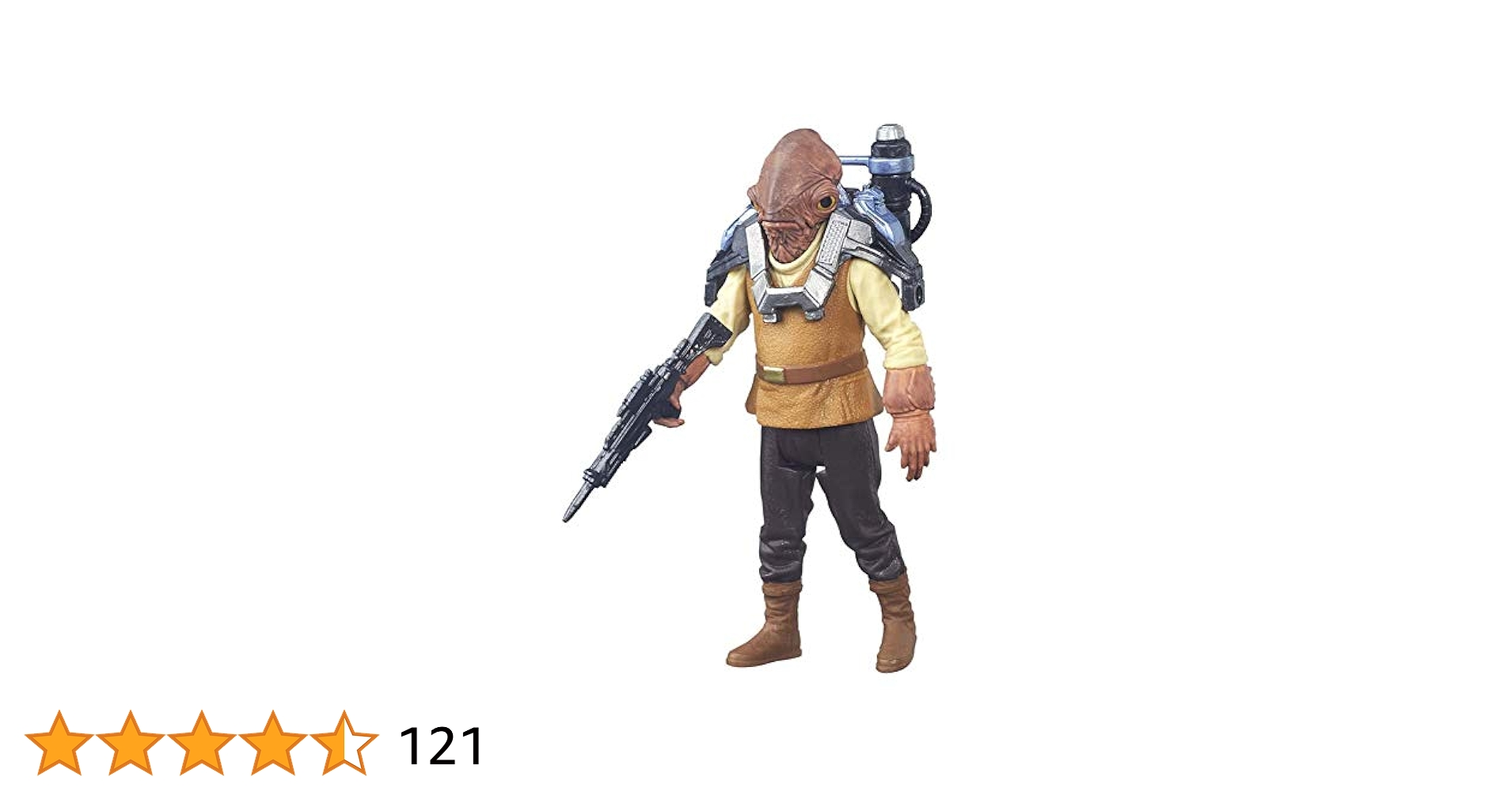 STAR WARS Admiral Ackbar フィギュア Amazon.com: Star Wars The Black Series Admiral Ackbar, 40th